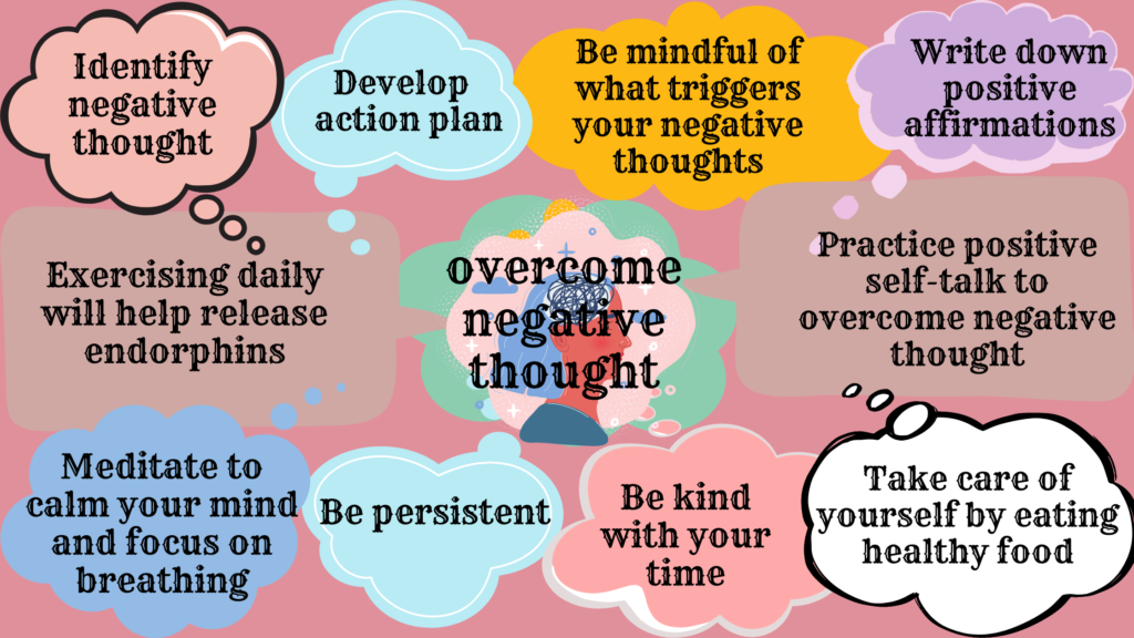 How to overcome negative thoughts